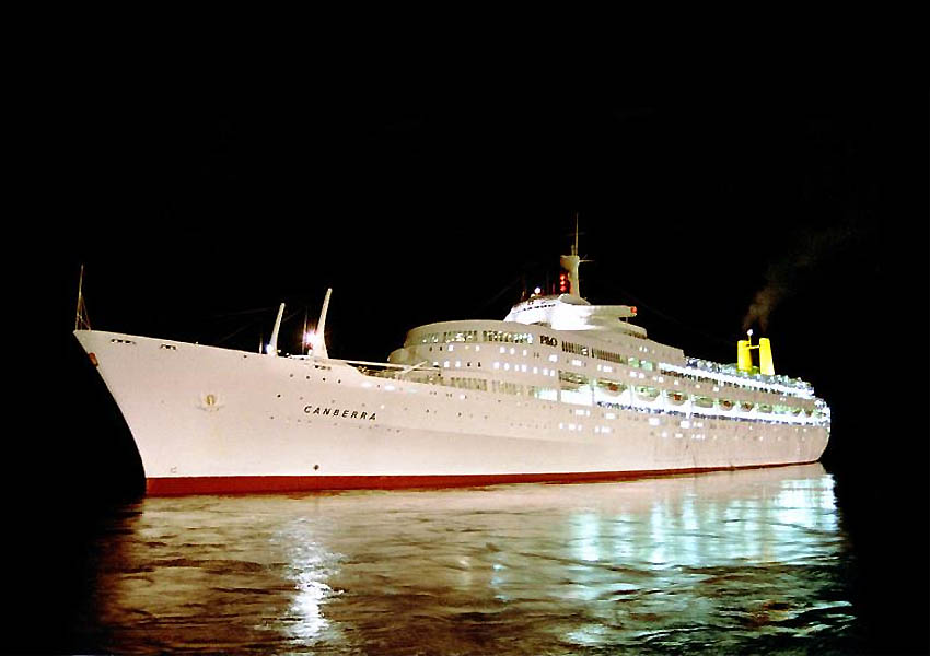Canberra Cruiseship Odyssey